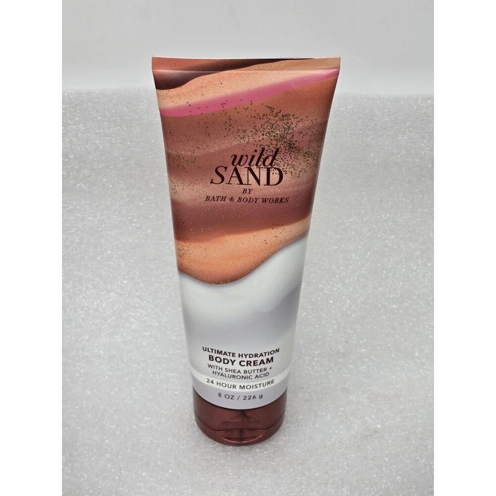 Bath & Body Works Ultimate Hydration Body Cream Wild Sand Fragrance 8 Oz Tube